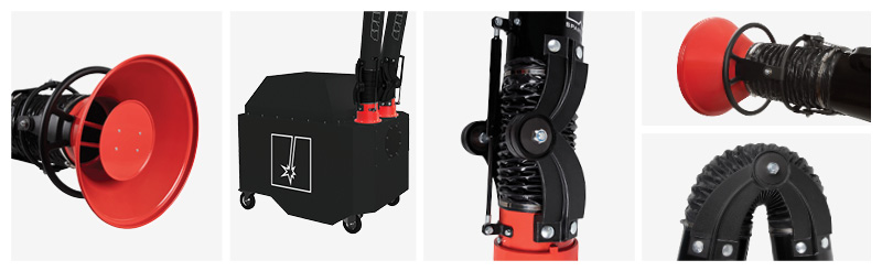 Mobile welding fume extractor ClearStream Duo 2000 2m 1 Τεχνική συγκόλλησης & κοπής μετάλλων
