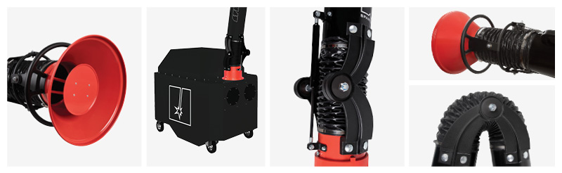 Mobile welding fume extractor ClearStream 2000 2m 1 Τεχνική συγκόλλησης & κοπής μετάλλων