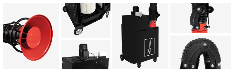 Mobile welding fume extractor ClearStream 1000 3m 1 Τεχνική συγκόλλησης & κοπής μετάλλων