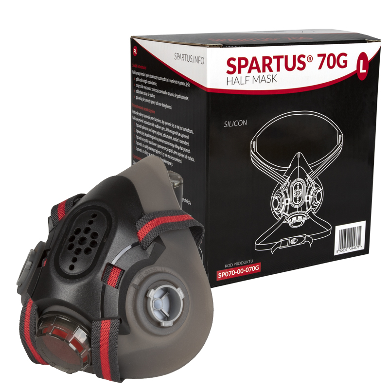 Half mask respirator SPARTUS® 70G (size L) 1 Τεχνική συγκόλλησης & κοπής μετάλλων