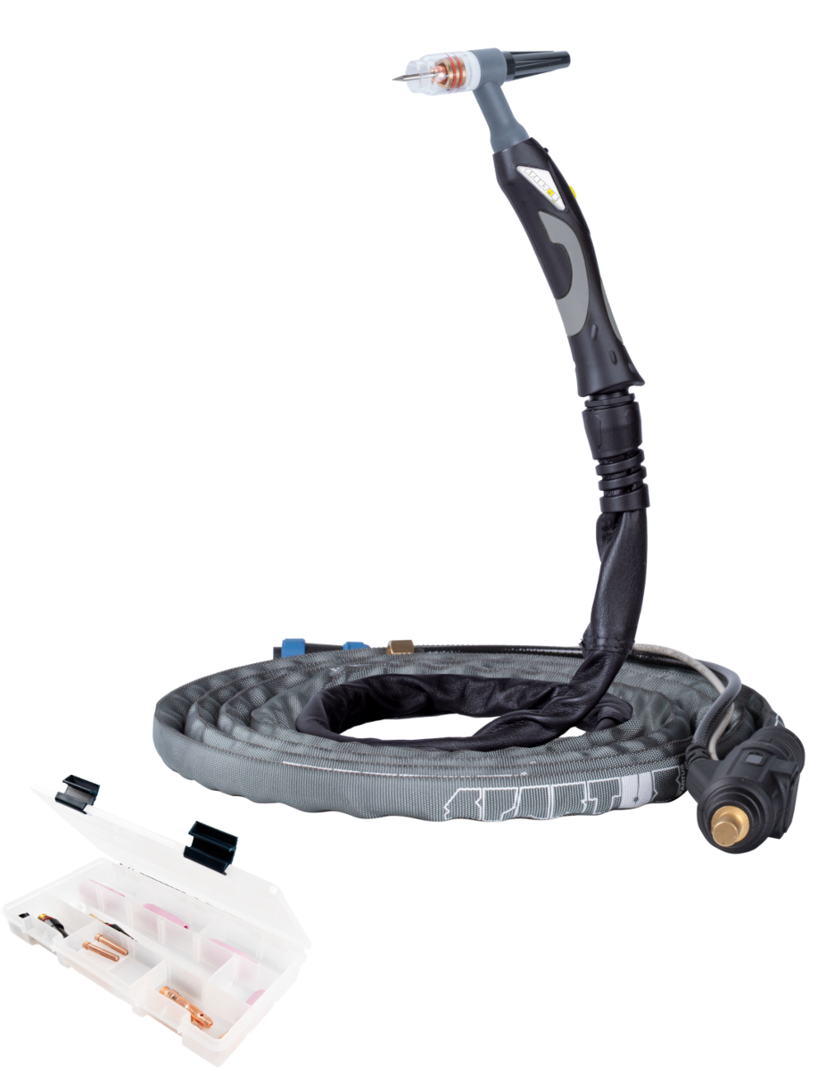 TIG 9 torch, 4m, ProFLEX series, mini 1B, U package, control plug fit to FRONIUS® 1 Τεχνική συγκόλλησης & κοπής μετάλλων