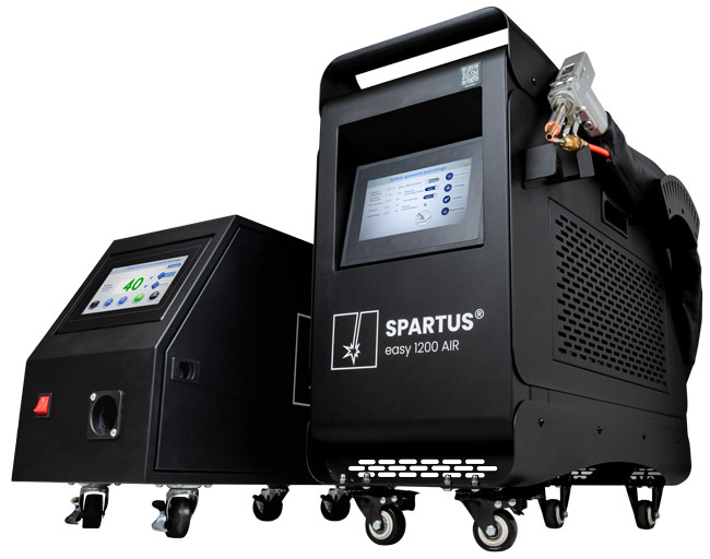 SPARTUS® Easy 1200AIR laser welding machine with wire feeder 3 Spawarki laserowe Easy 1200AIR