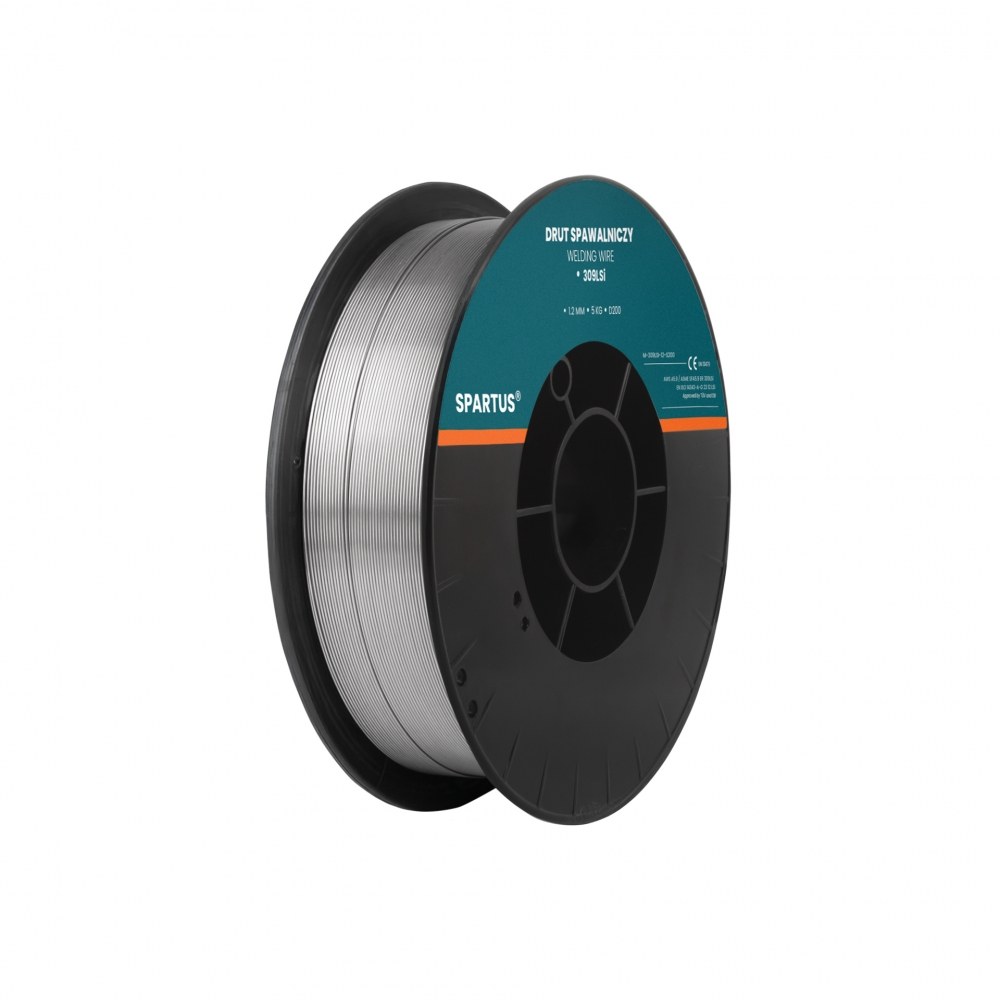 Welding wire ER309LSi D200 5kg 1.0mm 1 Drut do stali nierdzewnej Spartus