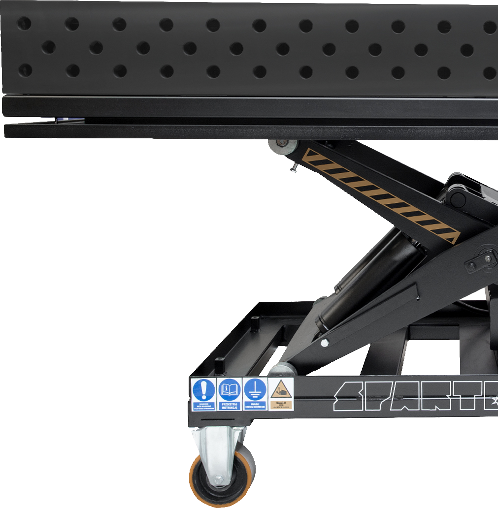 MAXIMUS 3D mobile lift welding table 2000 x 1000 (electrohydraulic version) 1 Τεχνική συγκόλλησης & κοπής μετάλλων
