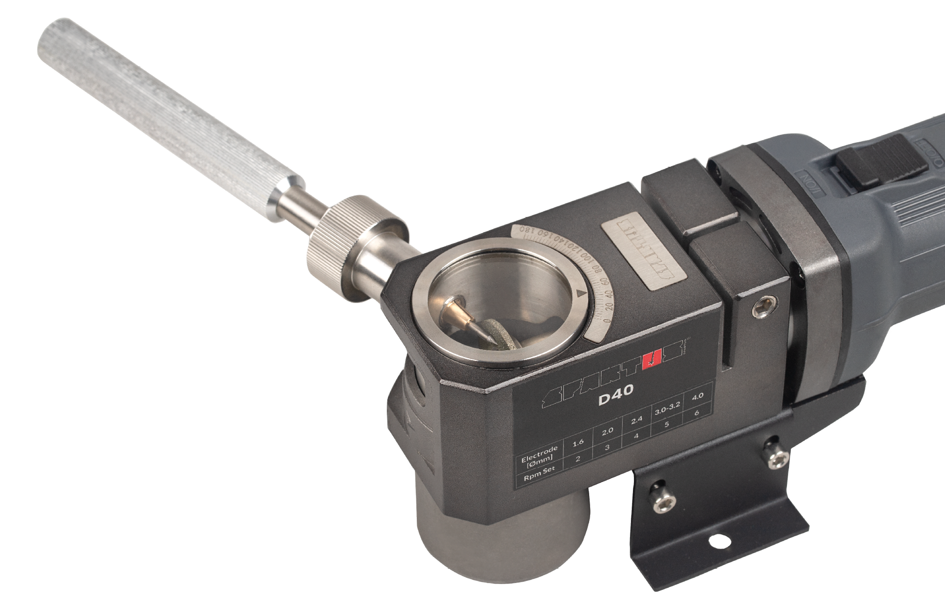 Handheld grinder D40 for tungsten electrodes 2 Τεχνική συγκόλλησης & κοπής μετάλλων